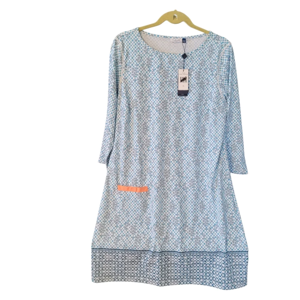 NWT Cabana Life Sag Harbor UPF 50+ dress - XL.    M52 - Picture 2 of 12